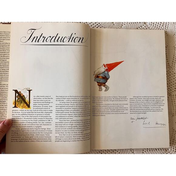 1977 Gnomes Book by Wil Huygen & Rien Poortvliet – First US Edition - Picture 7 of 9